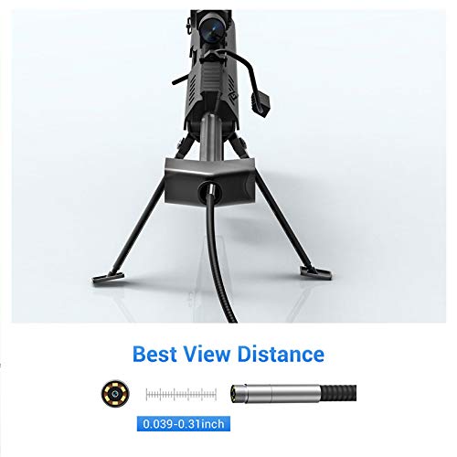 Wireless Rifle Borescope, 0.177inch Rifle Bore Scope NIDAGE Barrel Gun