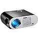 MTFY Projector-30000 Hours Portable LED HD 1080P Video Projector-Home Theater Projector Office Projector Support HDMI USB SD VGA AV for PC/Laptop/DVD/TV/Video/Photo/Game/Moviethumb 1