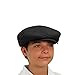 Flat Newsboy Traditional Golf Cap: 'Par 3' - Solid - Microfiber