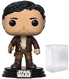 Funko Pop! Star Wars: The Last Jedi - Poe Dameron #192 Vinyl Figure (Bundled with Pop BOX PROTECTOR CASE)