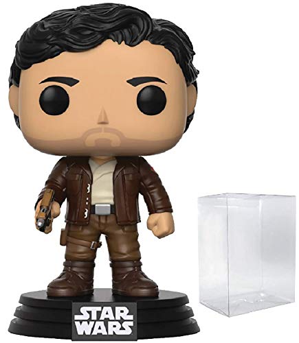 Funko Pop! Star Wars: The Last Jedi - Poe Dameron #192 Vinyl Figure (Bundled with Pop Box Protector CASE)