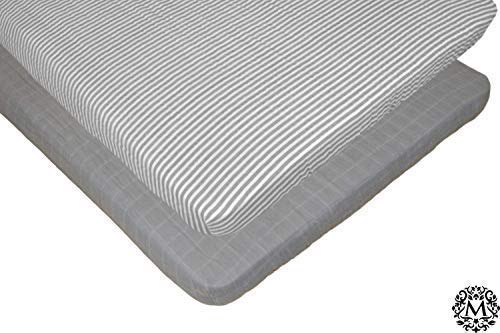 1 Premium+Perfect+Playard+Mattress+Stripes