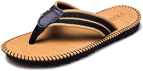 SANLION Men's Comfortable Flip-Flops Thongs Sandals Beach Slippers