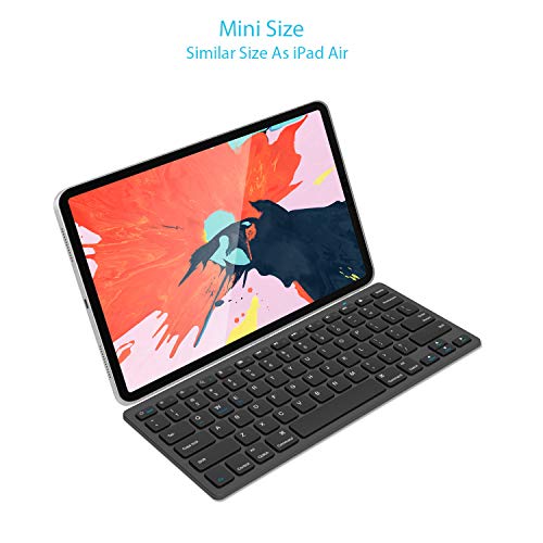 1 Arteck+Ultra+Slim+Bluetooth+Compatible+Including