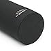 Swig Savvy Sports Water Bottle, Vacuum Insulated Stainless Steel, Straw Leakproof Lid, Storage Sleeve - 32oz (Black)