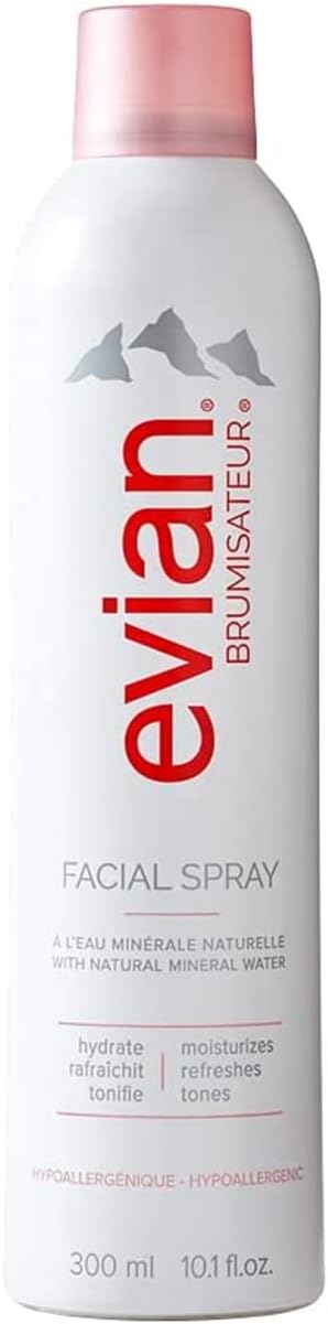 Evian Facial Mist Spray 300ml Hydrating Skin Care Refreshing