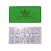 PUEEN Nail Art Stamping Plate - Nature Lover 01-125x65mm Unique Nailart Polish Stamping Manicure Image Plates Accessories Kit-BH000558