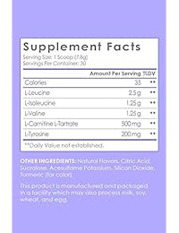 SkinnyFit Repair & Recover, BCAA Powder, Branched Chain Amino Acids, Pre Intra Post Workout...