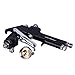 CARTMAN Professional Spray Gun W-71, W-71G, Aluminum Cup 13.6 oz Capacity, 3.0-4.0 CFM (Cubic feet per Minute), Optimal Working Pressure 3.5bar/50psi, Nozzle Size:1.5mm