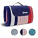 ZOMAKE Picnic Blanket Waterproof Extra Large, Outdoor Blanket with Waterproof Backing for Family Concerts,Beach,Park