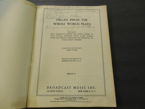 3 Organ+Pieces+Whole+Associated+Publishers
