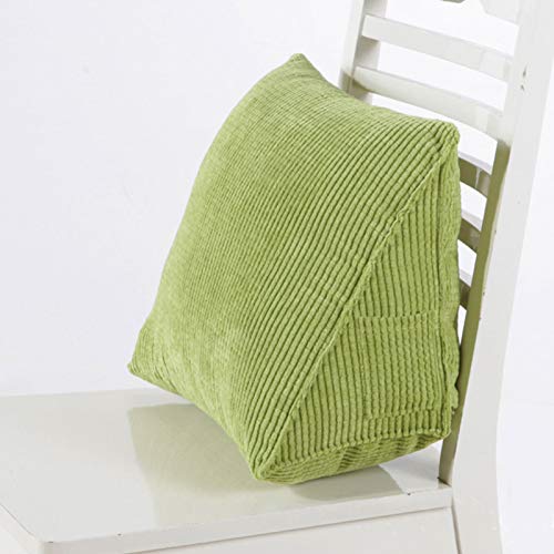 Nutteri Triangle Back Cushion Corduroy Wedge Soft Reading Pillow