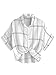 MakeMeChic Women's Collar Button Down Shirt Summer Knot Front Blouse
