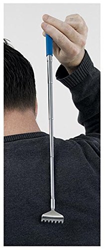3 Pack Compact Extendable Telescopic Back Scratcher Body Massager relieves stress, stiffness and muscle soreness. Increase blood circulation, Lightweight and simple to use.