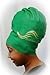 Jumbo Green - Waterproof Silicone, Slip-On, Comfort-Fit Design, Swim Cap Or Shower Cap for Dreadlocks, Longer Hair & High-Volume Hair Styles
