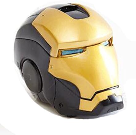 chlkvv Iron Man Cover Creative Ashtray Practical Male Gift Birthday Graduation Gift Avengers Novelty Pendulum (yellow)