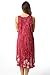Riviera Sun Rayon Crepe Marble Sleeveless Umbrella Dress 21840-COR-3X