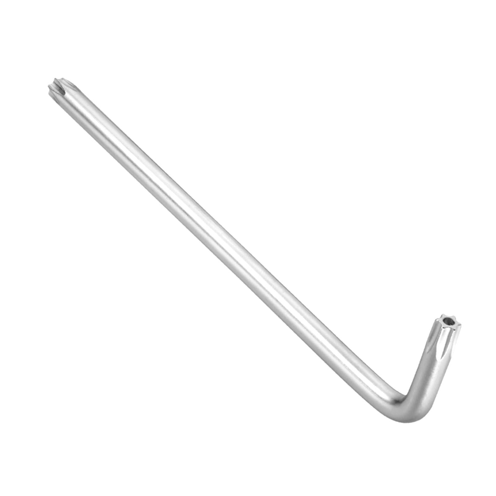 CoCud Tamper Proof Torx Key, T45 Torx, Nickel Plated L-Shape Star Wrench - (Applications: for Basic Home Repair and Mechanical Maintenance), 1-Piece