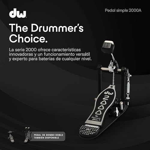 DW 2000 Series Single Bass Drum Pedal, DWCP2000A