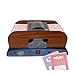 1-2 Deck Deluxe Wooden Card Shuffler - 2 Free Real Casino Decks by Brybelly
