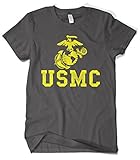 United States Marine Corps US Men's T-shirt (Charcoal, X-Large)