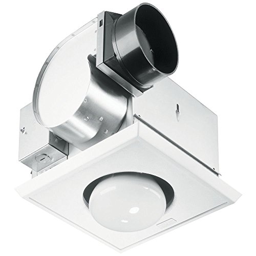 9417DN Nutone 70 CFM HeatAVent Bathroom Fan W/ OneBulb Lamp Heater
