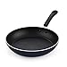Cook N Home 12-Inch Nonstick Skillet, 30cm, Blue Saute Fry Pan