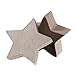 Darice Paper Mache Box Star 4 inch (6-Pack) 2833-28