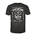 Winchester Mens Cotton Western Poster Graphic Short Sleeve T-Shirt XXL Black