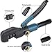 Lulultn Custom Hydraulic Hand Crimper Tool for 1/8 Stainless Steel Deck Cable Railing Hardware Kit, with Cable Cutter