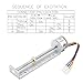 Linear Stepper Motor, SM1511 Micro Linear Screw Slider Stepper Motor 5V 2-Phase 4-Wire Pull Push Rod Actuator for Precision Instrument, Scanner