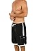 UZZI Men's Relax Long Cargo Swim Trunks Extended Size