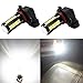 Alla Lighting H10 9145 LED Fog Light Bulbs 2800lm Xtreme Super Bright 9145 LED Bulb 5730 33-SMD 12V LED 9145 Bulb 9140 9145 H10 LED Fog Lights - 6000K Xenon White