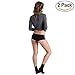 COMFORTABLE CLUB Women's Modal Cheeky Briefs Hipster Panties Underwear 2-Pack
