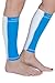 Fitwear USA Compression Leg Sleeves (2 pieces ) - Unisex, Moisture Wicking, Antimicrobial for Shin Splints, Calf Pain