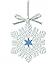 Wedgwood Snowflake Figural Ornament