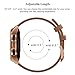 SWEES Genuine Leather Band Compatible for Galaxy Watch 42mm & Gear S2 Classic & Gear Sport, 20mm Learther Bands with Quick Release for Galaxy Watch Active 2 Smart Watch 2019 Women Men, Cinnamon Brown