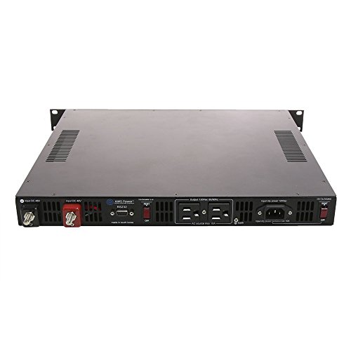 Aims Power 1000 Watt Rack Mount 48 VDC Pure Sine Wave Inverter U1
