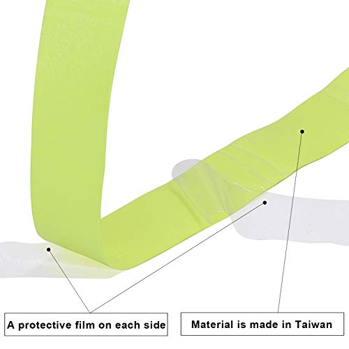 Zingther Premium Super Tacky Tennis Racket Grip Tape, Overgrip for Badminton, Squash and Racquetball Racquet (Lime Yellow, 6 Grips)