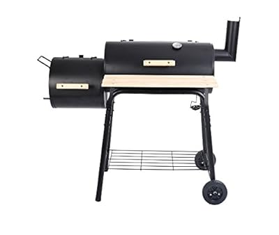 Outdoor BBQ Grill Charcoal Barbecue Pit Patio Backyard Meat Cooker Smoker US