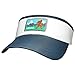 Headsweats Bigfoot I Believe Super Visor, One Size, Black/Orange