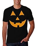 Hot Ass Tees Adult Unisex Jack O' Lantern Pumpkin Holloween Costume T-Shirt
