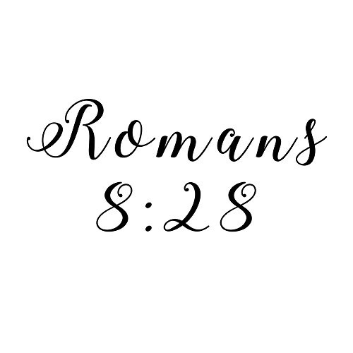 Religious Romans 8:28 Bible Verse God Christian Vinyl Sticker Car Decal (6