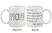 Cute Ceramic Coffee Mug for Mom - Dear Mom From Your Favorite