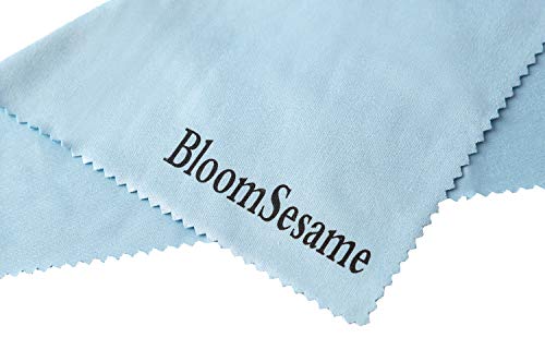 BloomSesame Microfiber Cleaning Cloth（10 Pack, 8x8 Inch） Lint Free Cleaner Cloths for Camera Lenses, Eyeglasses, Glasses, Screen, iPad, iPhone, Tablet, Cell Phone and More - Thumbnail 4
