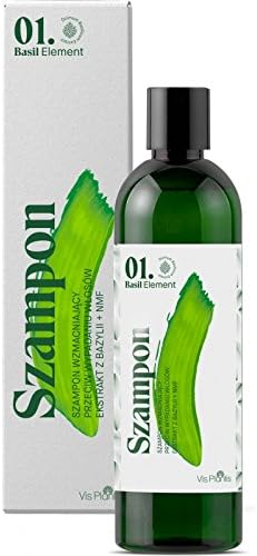 Elfa Pharm Basil Element Starkung Shampoo Against Hair Loss with Ocium Basilicum 300 ml