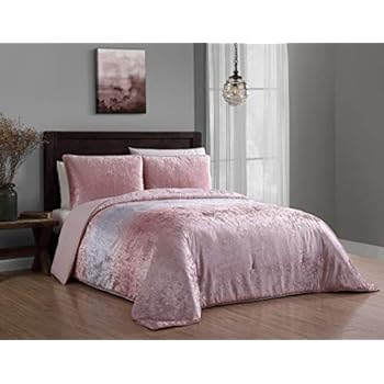 Amazon Com Geneva Home Fashion Bradshaw Velvet Ombre Comforter