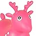 Best Choice Products Kids Pink Deer Hopper, Inflatable Jumping Deer Ride-on Bouncy Pump Included