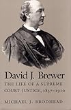 Front cover for the book David J. Brewer: The Life of a Supreme Court Justice, 1837-1910 by Michael J. Brodhead