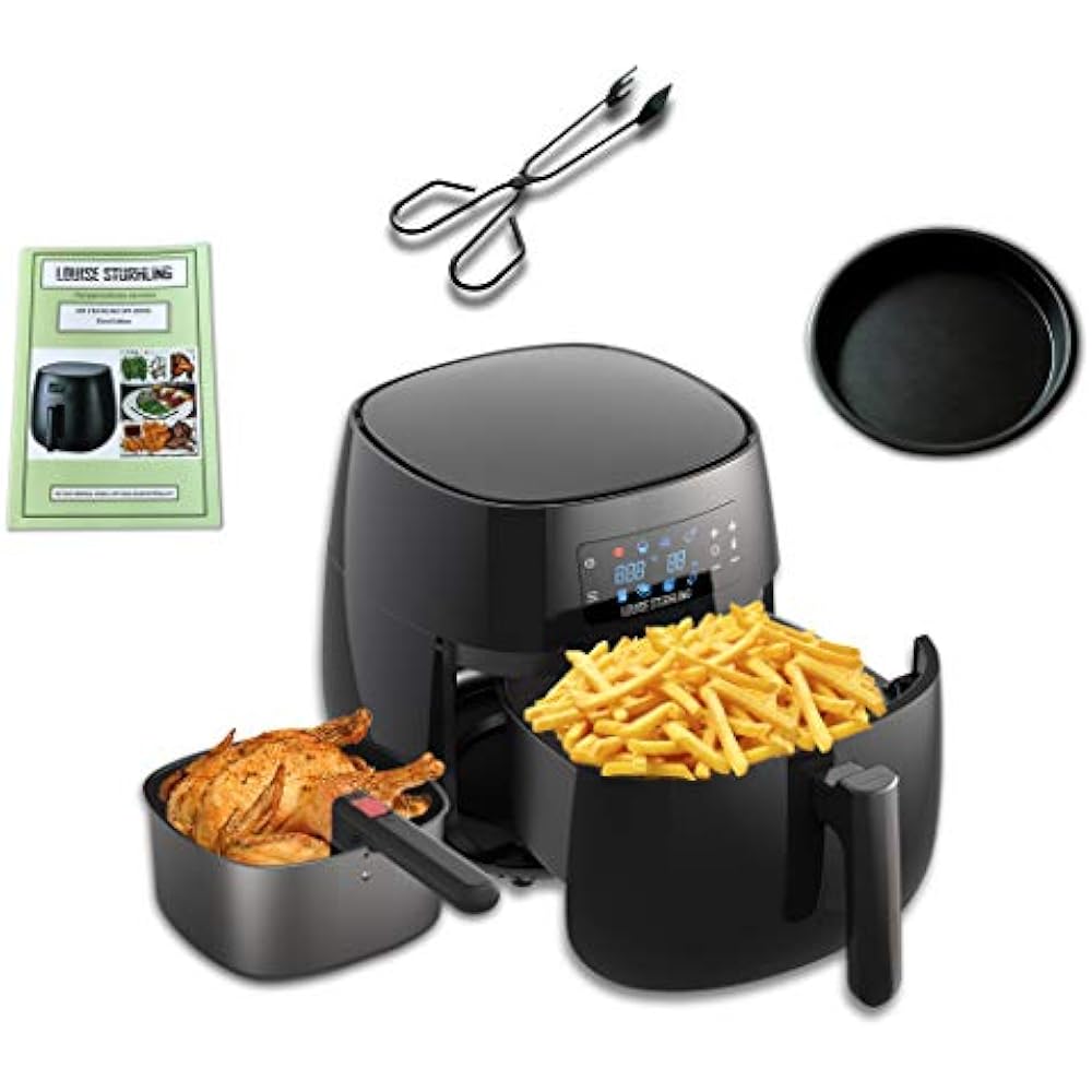 LOUISE STURHLING All-Natural Healthy Ceramic Coated 4.0L Air Fryer. BPA